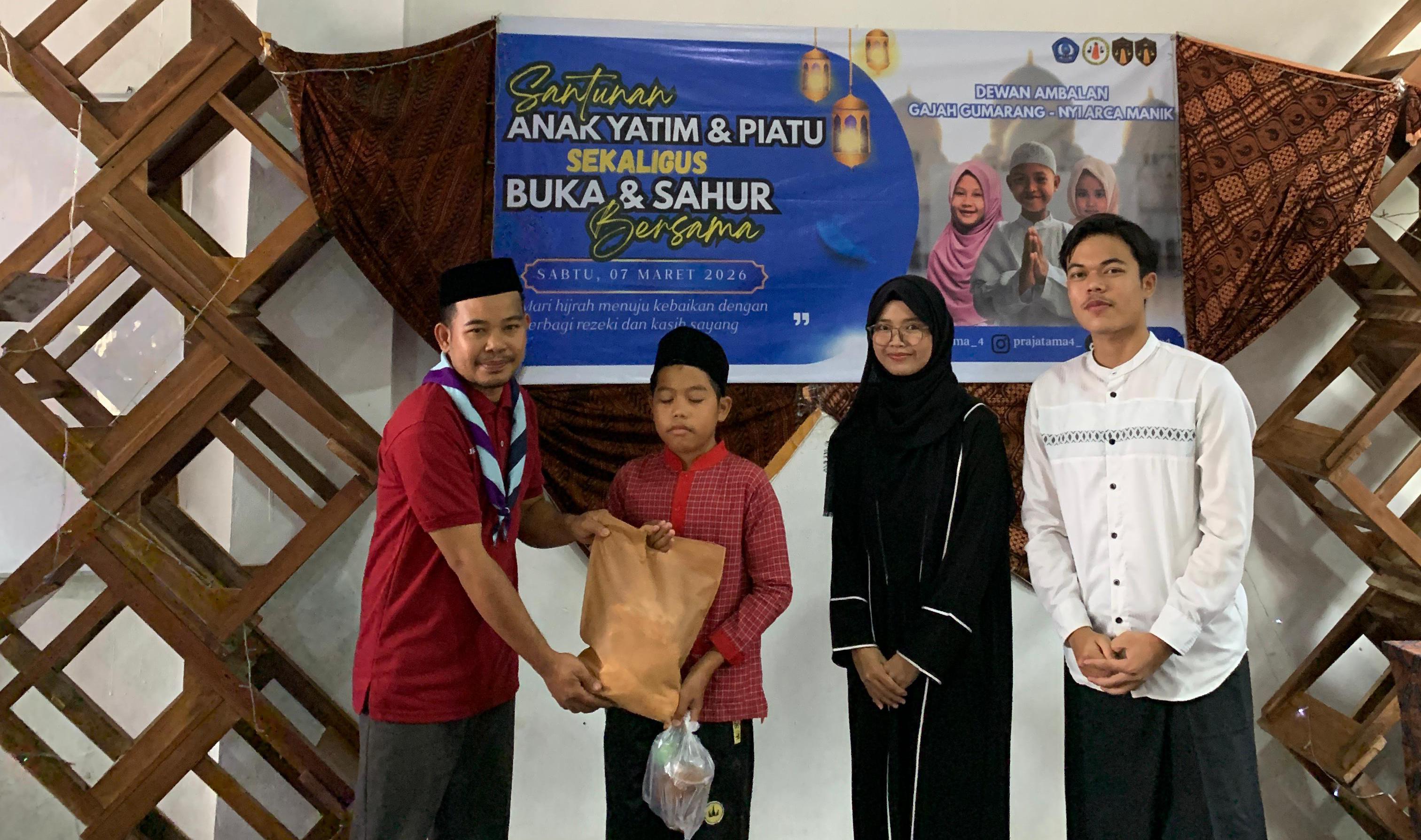 PRAJATAMA Berbagi Kebaikan Bersama Anak Yatim dan Piatu di Bulan Suci Ramadan
