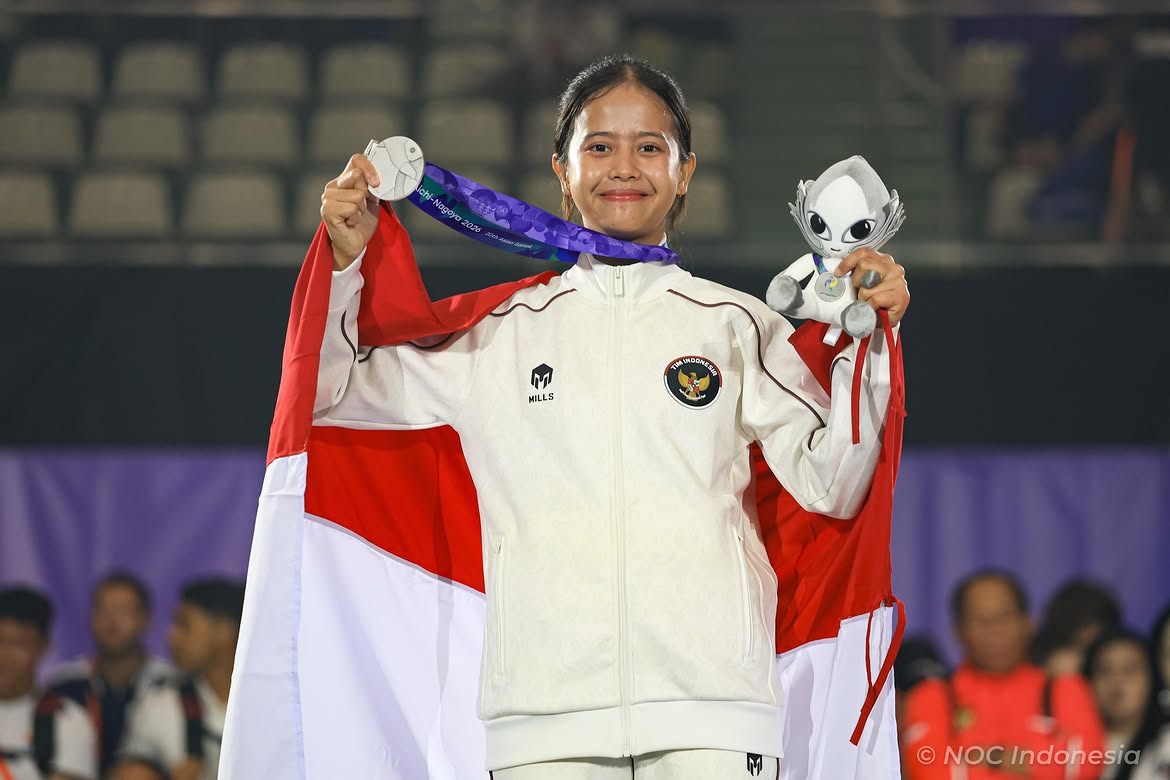 Sumaya Ukir Sejarah, Perak Pertama Indonesia di Asian Games 2026 Datang dari Teqball