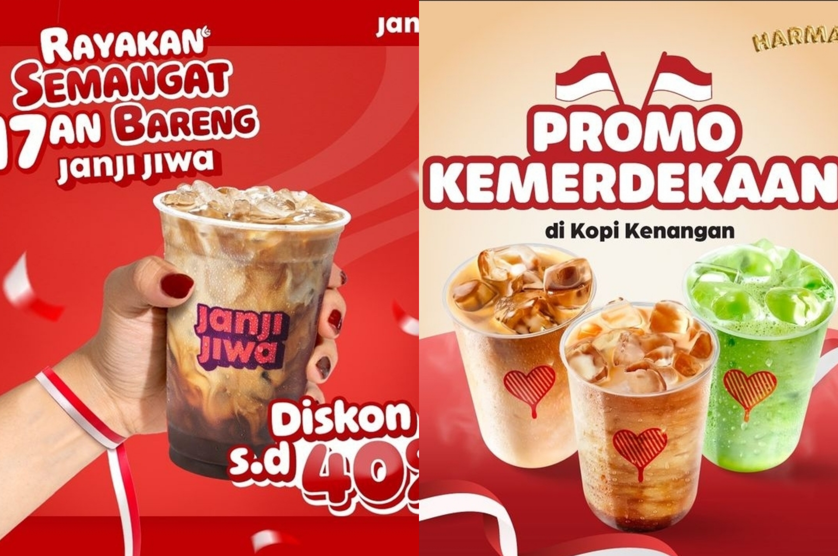 6 Promo Minuman Spesial 17 Agustus 2024 yang Dibuka Sampai Akhir Agustus Ini