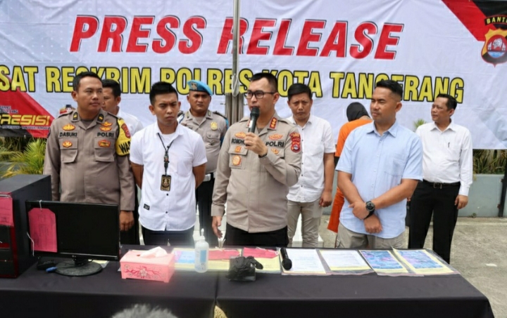 Mantan Kades Cikupa-Tangerang dan 3 Perangkat Desa Ditangkap Polisi terkait Pungli PTSL 