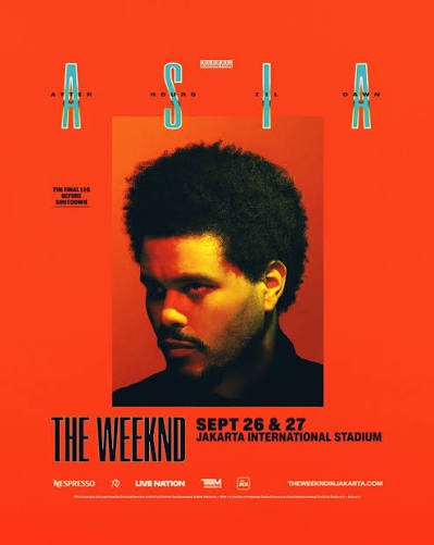 The Weeknd Tampil Dua Hari di Jakarta, Konser After Hours Til Dawn Digelar di JIS