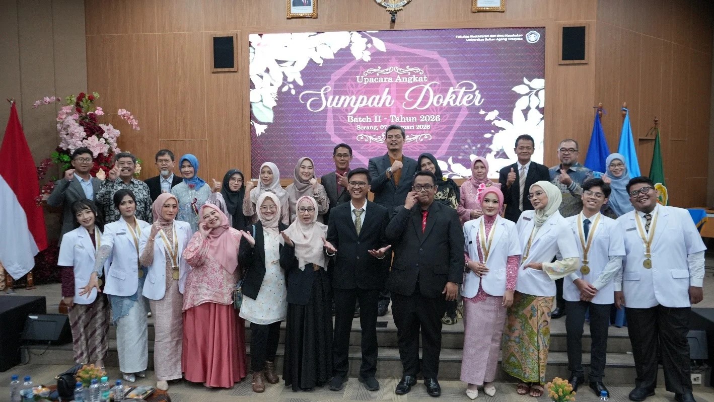 Untirta Resmi Kukuhkan Dokter Baru Batch II 2026