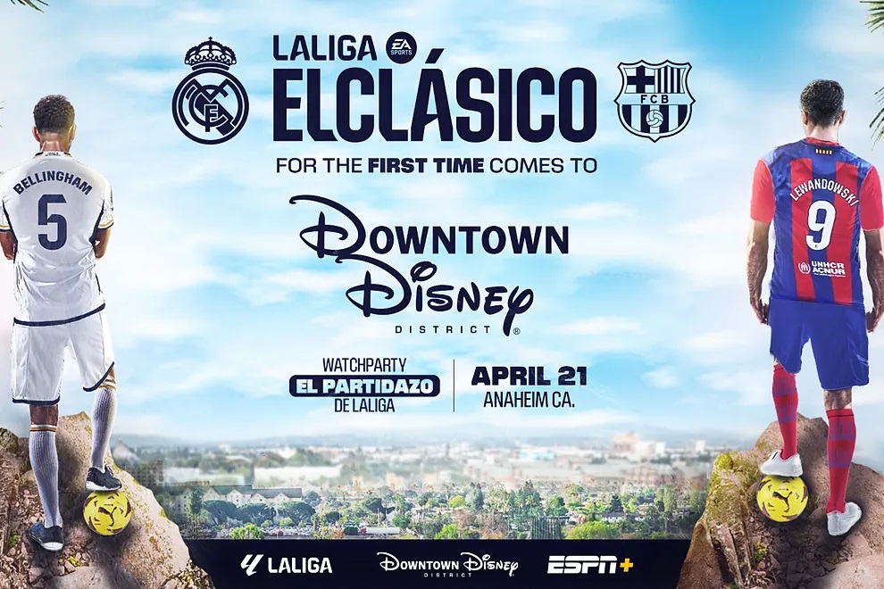 La Liga, ESPN, Disneyland Bekerjasama Hadirkan El Clasico di Amerika