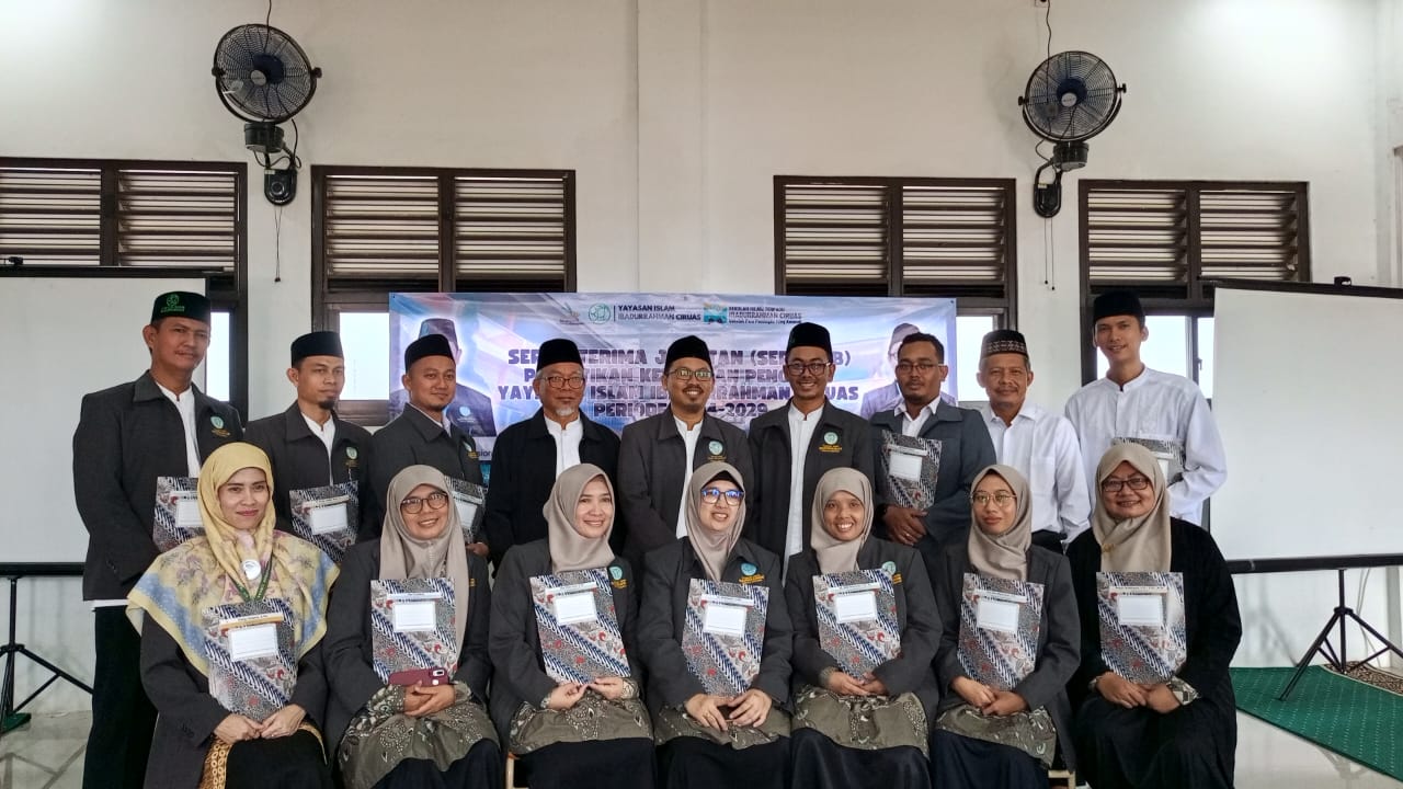 Yayasan Ibadurrahman Ciruas Gelar Sertijab dan Pelantikan BPH Periode 2024-2029