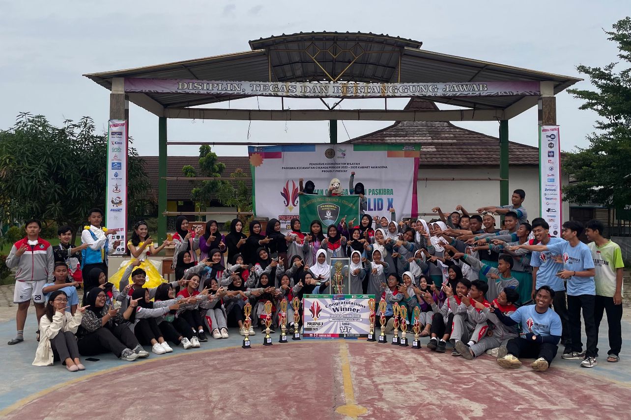  Olahraga dan Seni Paskibra Kecamatan Cikande ke-X, SMAN 1 Cikande Raih Juara Umum