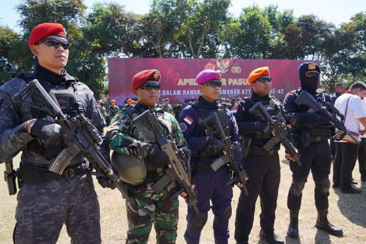 Amankan KTT ASEAN 2023, TNI- Polri Terjunkan Pasukan Elit