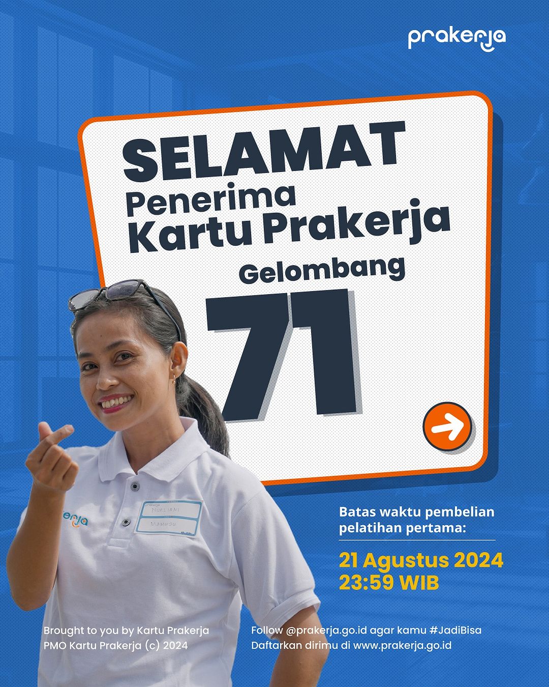 Pengumuman Penerima Kartu Prakerja Gelombang 71 Sudah Keluar, Simak Cara Cek Lolosnya