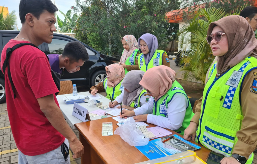 Operasi Patuh Maung 2025 di Serang, Penunggak Pajak Kendaraan Jadi Sasaran