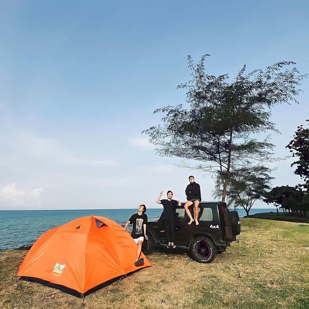 Riwayat Pantai bugel Camara, Tempat Camp yang Indah di Pandeglang