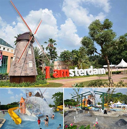 Amsterdam Water Park, Kirain di Belanda, Ternyata di Tangerang Banten
