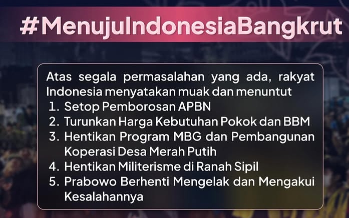 Jakarta Dikepung Aksi Demonstrasi Mahasiswa UI dan UNJ Hari Ini
