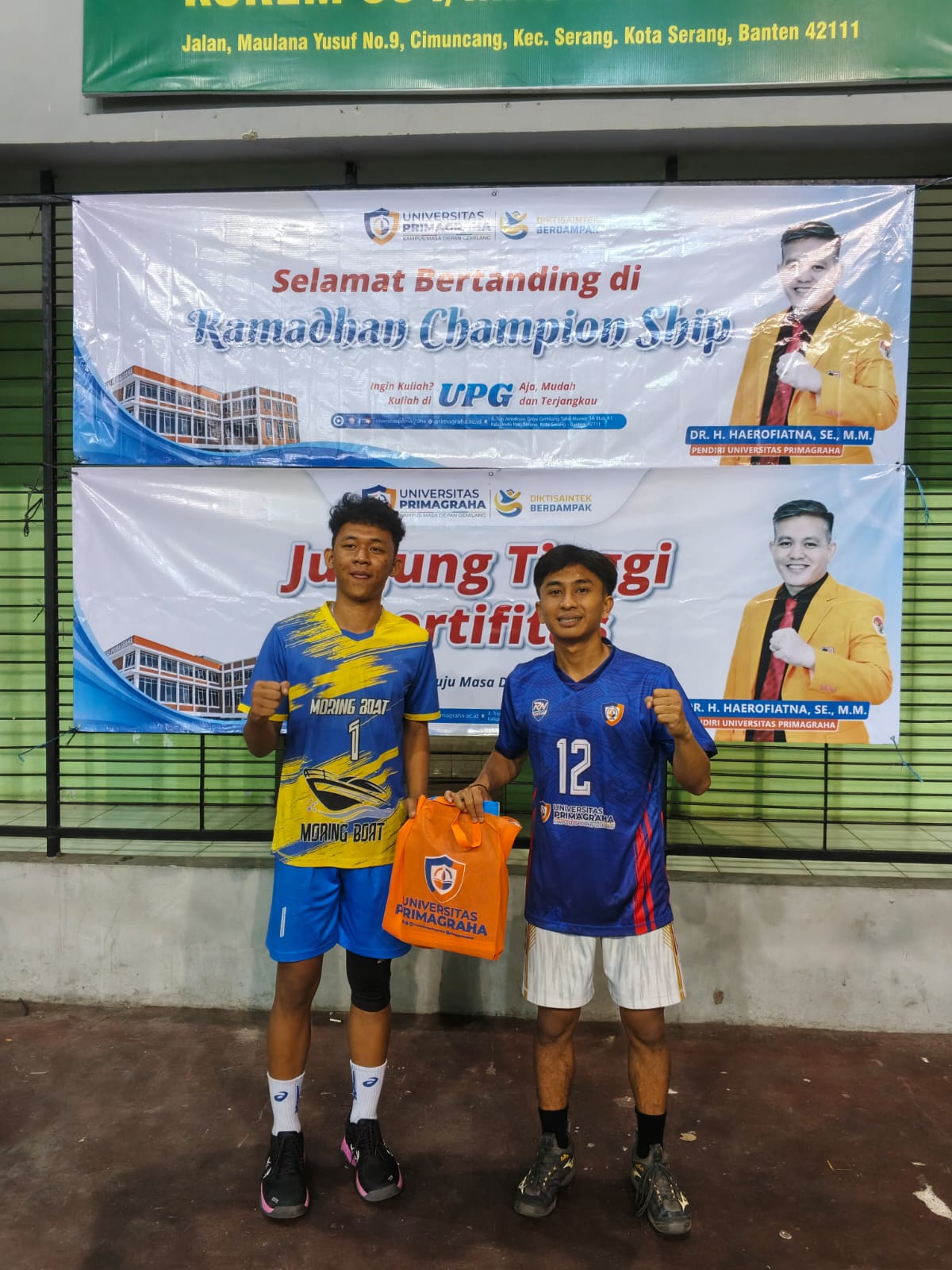 UPG Bangkitkan Semangat Sportivitas Melalui Voli Ramadhan Championship