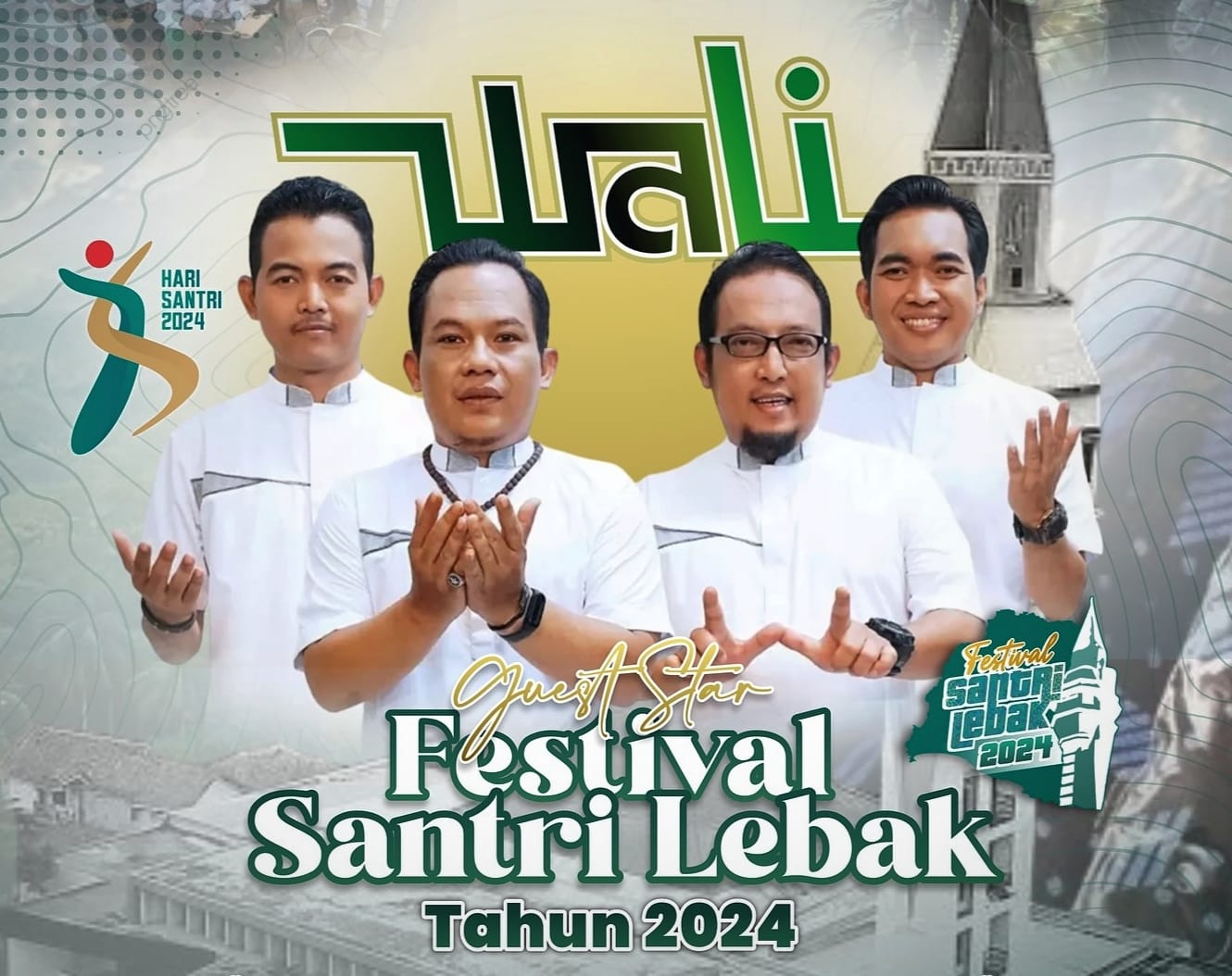 Malam Ini, Wali Band Akan Ramaikan Festival Santri 2024 di Lebak