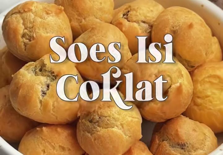 Suka Camilan Manis, Tapi Nggak Tahu Harus Bikin Apa? Soes Kering Isian Coklat Aja, Mudah Dibuat!