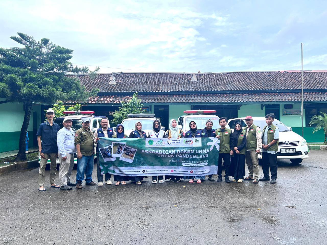 Pengabdian Dosen dan Mahasiswa UNMA untuk Pandeglang: Aksi Nyata Tanggap Bencana Banjir