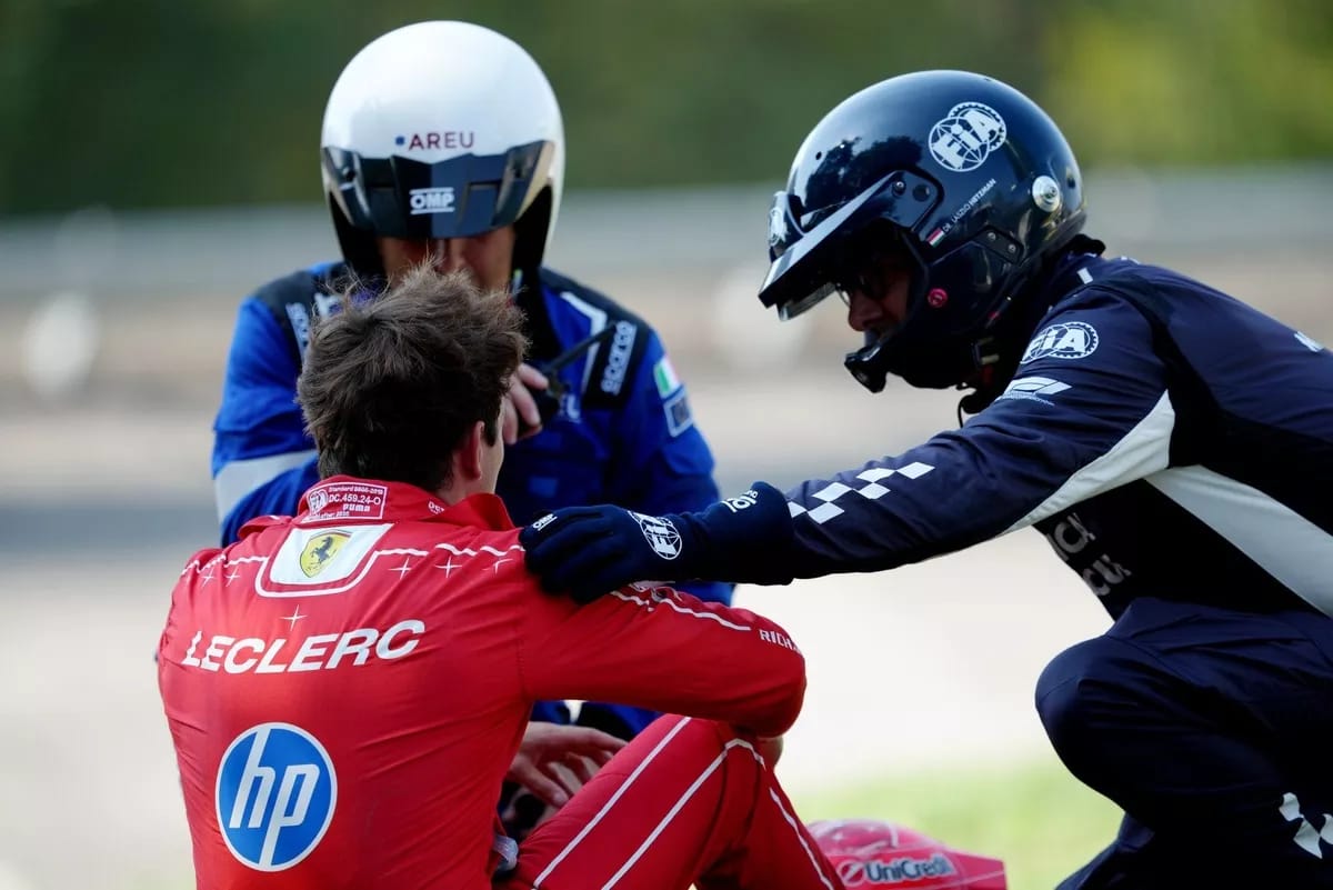 Charles Leclerc Crash di Monza, Bendera Merah Warnai GP Italia 2026