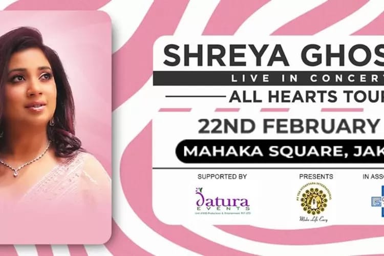 Siap-Siap Terhanyut dalam Melodi Bollywood! Shreya Ghoshal Akan Guncang Jakarta dengan Konser 