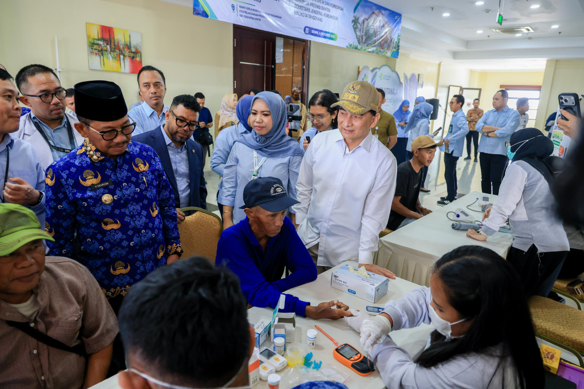 Capaian CKG Banten Tembus 70 Persen, Tinggal Selangkah dari Puncak Nasional