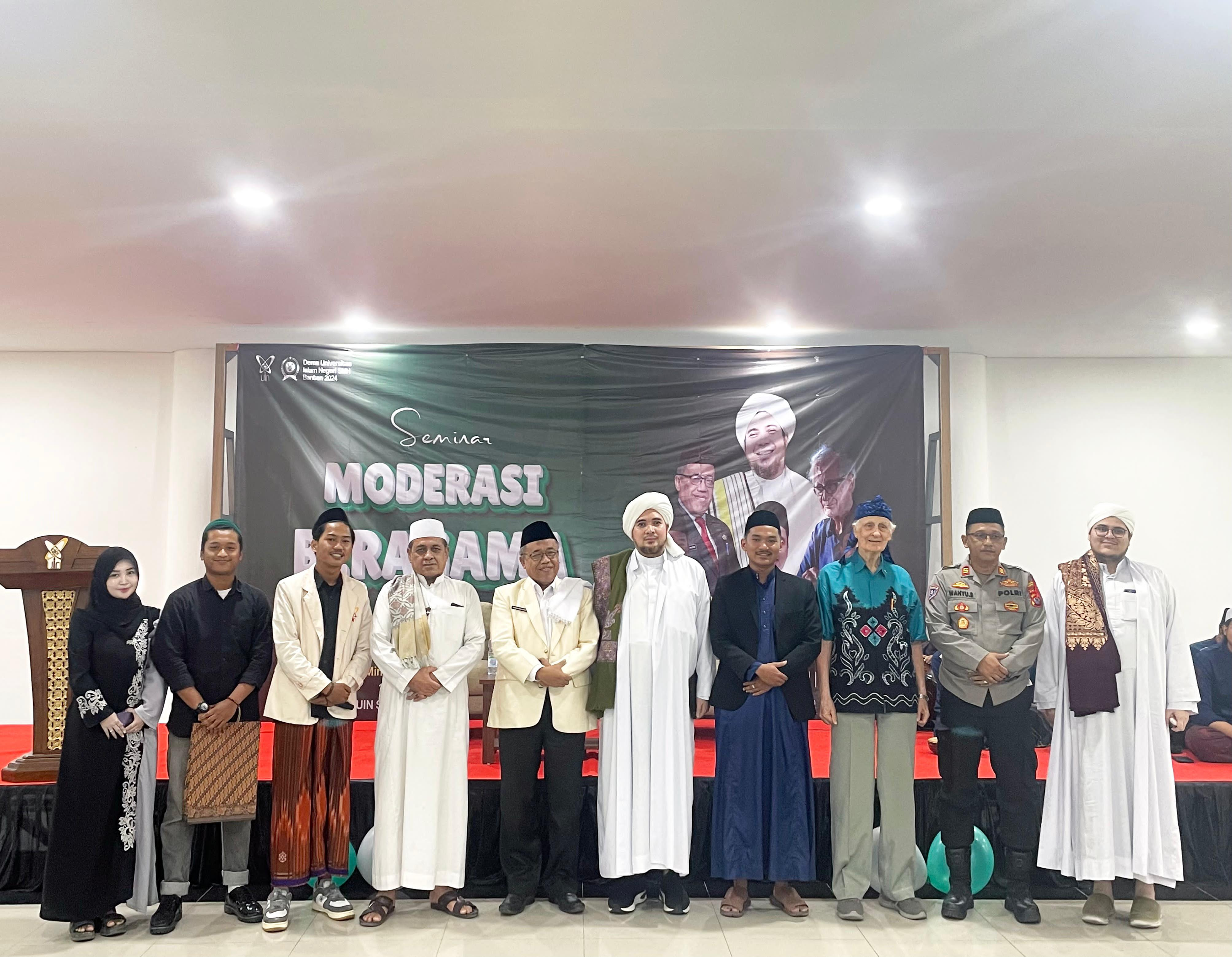 UIN SMH Banten Selenggarakan Seminar Moderasi Beragama 