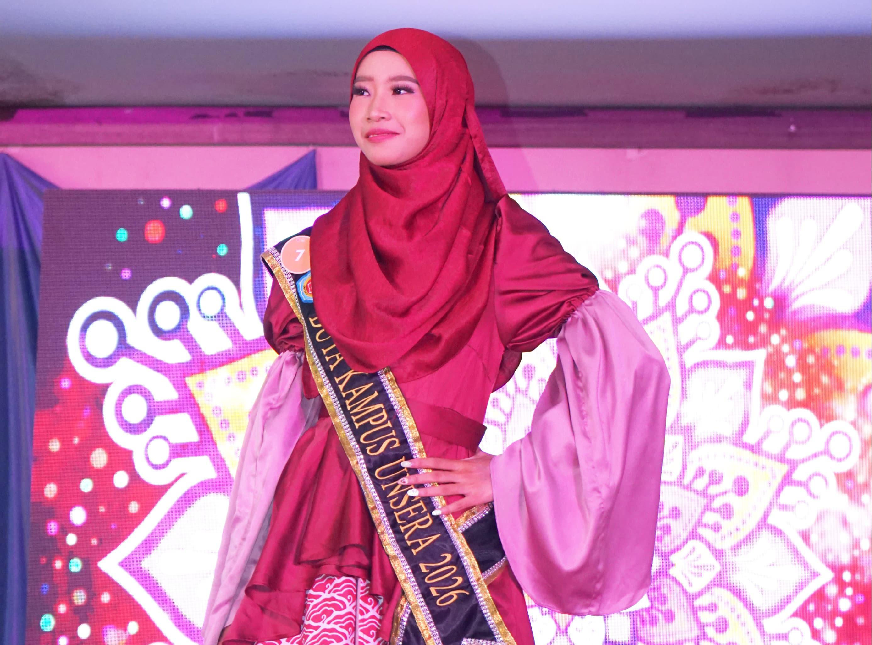 ‎Raihanah Raih Gelar Duta Kampus UNSERA 2026