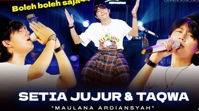 Lirik Lagu Viral Setia Jujur dan Taqwa (SEJUTA): Boleh-boleh Saja oleh Maulana Ardiansyah