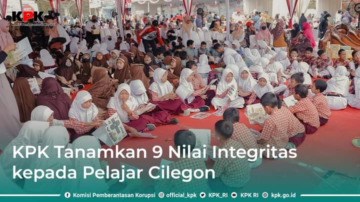 Kepada Generasi Penerus, KPK Tanamkan 9 Nilai Integritas, yang Pertama Jujur dan Seterusnya .... 