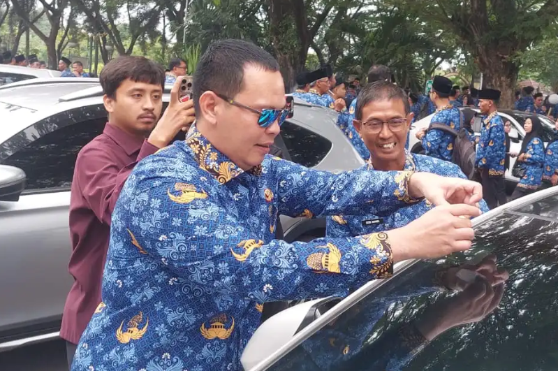 Terungkap! Puluhan Kendaraan ASN Kota Serang Belum Bayar Pajak