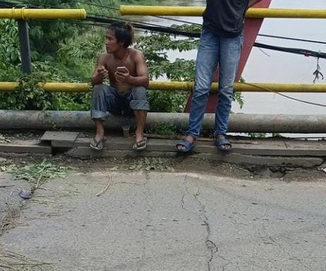 Jembatan Kali Baru Cisadane Amblas, Warga Minta Dibangun Akses Alternatif