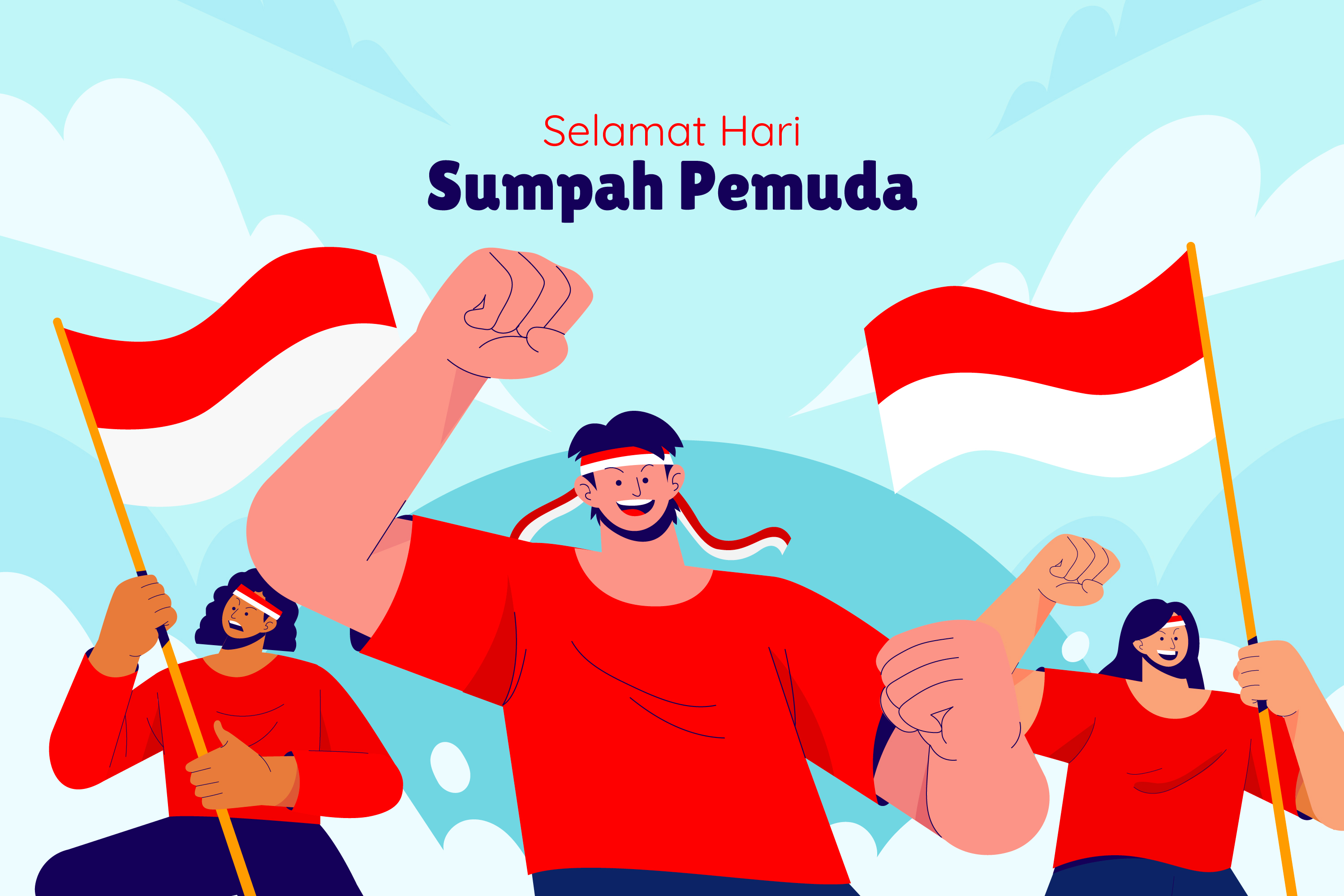 Twibbon Sumpah Pemuda 2024 Paling Bagus Menurut Desainer Grafis Profesional