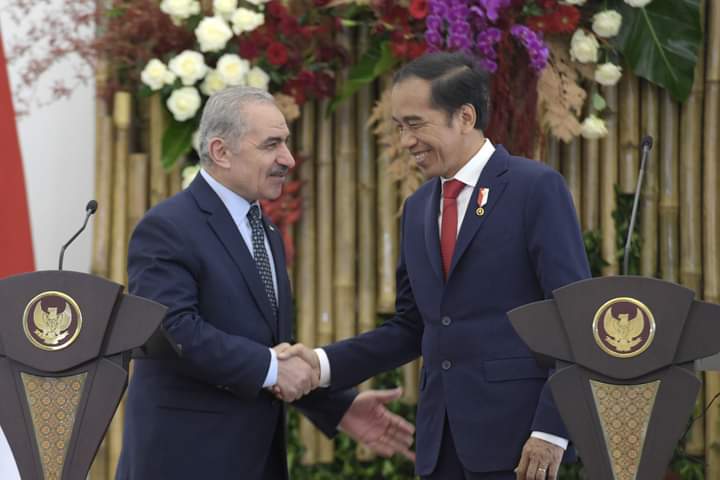 Bertemu PM Shtayyeh, Jokowi Dukung Terus Palestina Capai Kemerdekaan