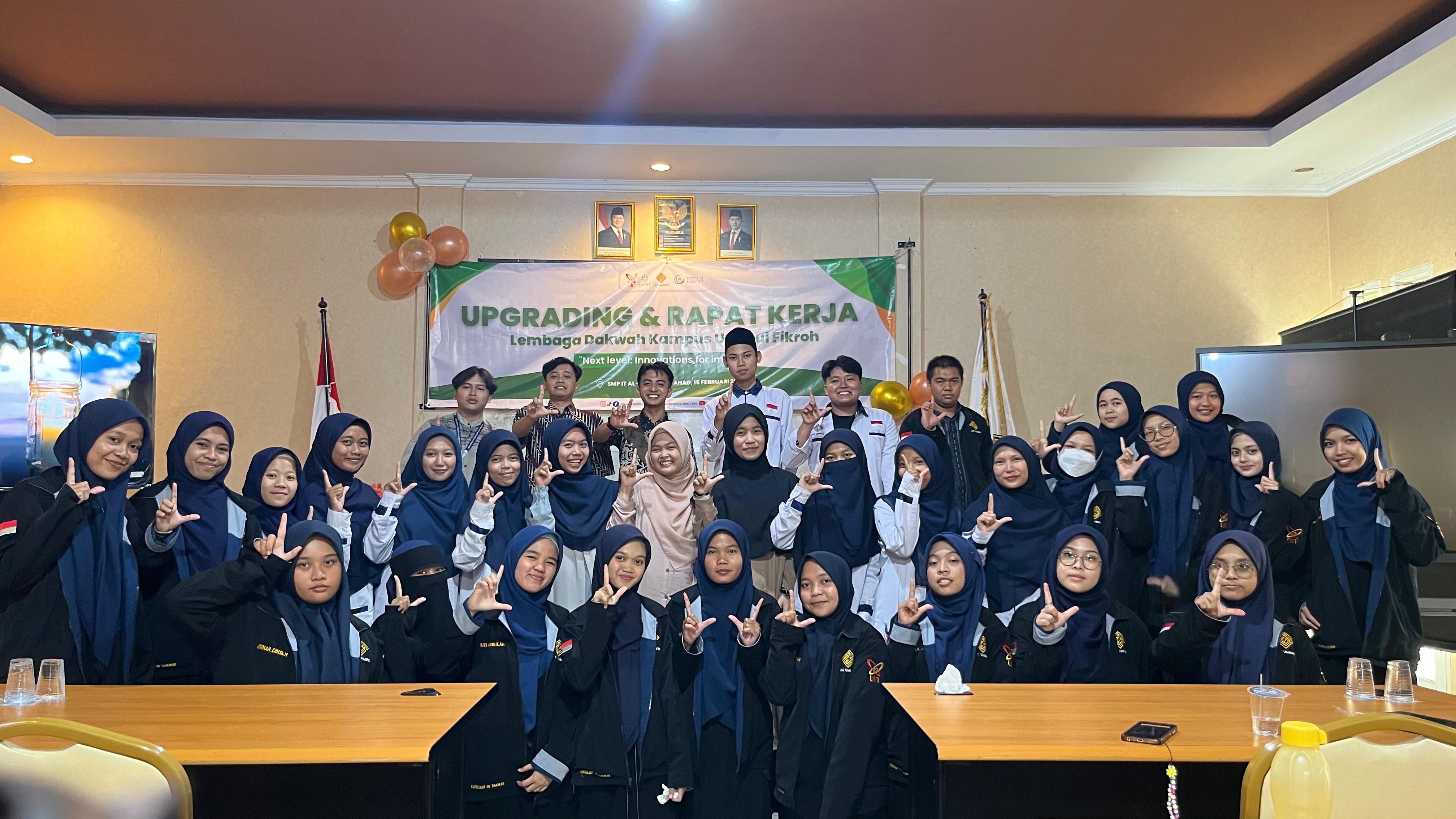 LDK Ummul Fikroh Gelar Raker dan Upgrading, Perkuat Soliditas dan Arah Gerak Organisasi
