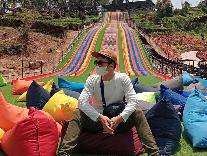 Rainbow Slide Agrowisata Gunung Mas Puncak Bogor, Tempat Seru Buat Liburan Akhir Tahun 