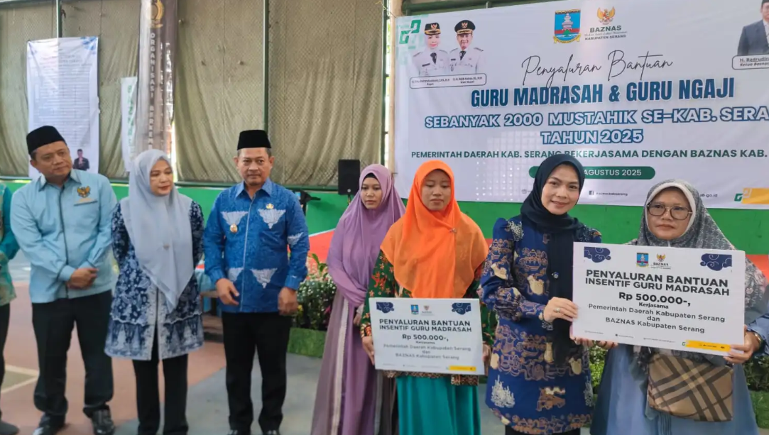 Guru Madrasah dan Guru Ngaji di Kabupaten Serang Dapat Insentif Rp500 Ribu, Ini Tujuannya 
