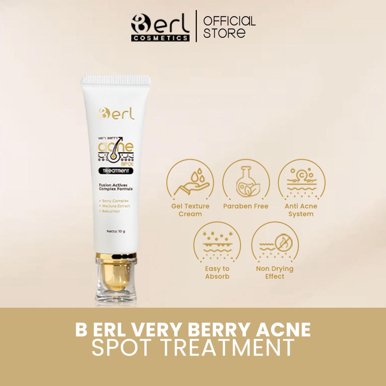 B Erl Very Berry Acne Spot Treatment, Solusi Perawatan Jerawat dengan Kandungan Buah Alami