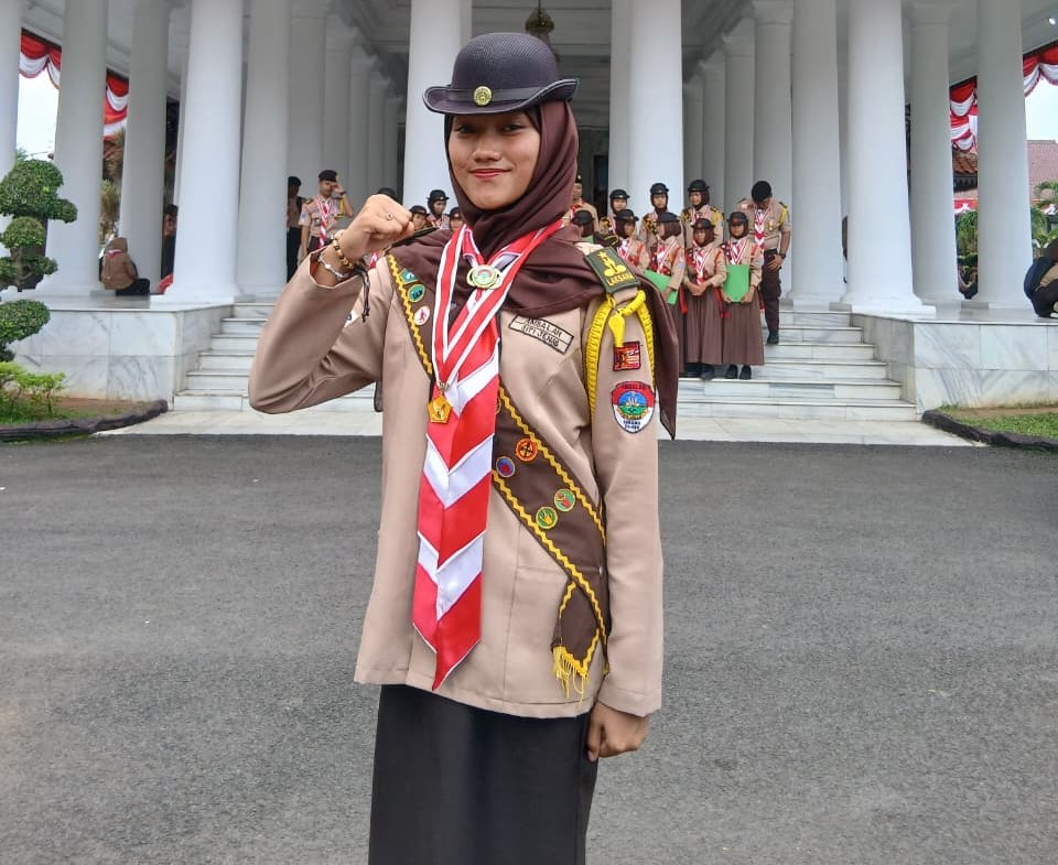 Pramuka Garuda dari Padarincang, Perjalanan Sallwa Raih Tingkatan Tertinggi dalam Pramuka