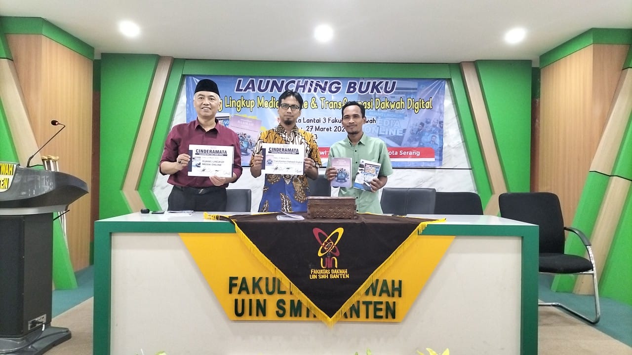 Mahasiswa KPI UIN Banten Launching Dua Buku