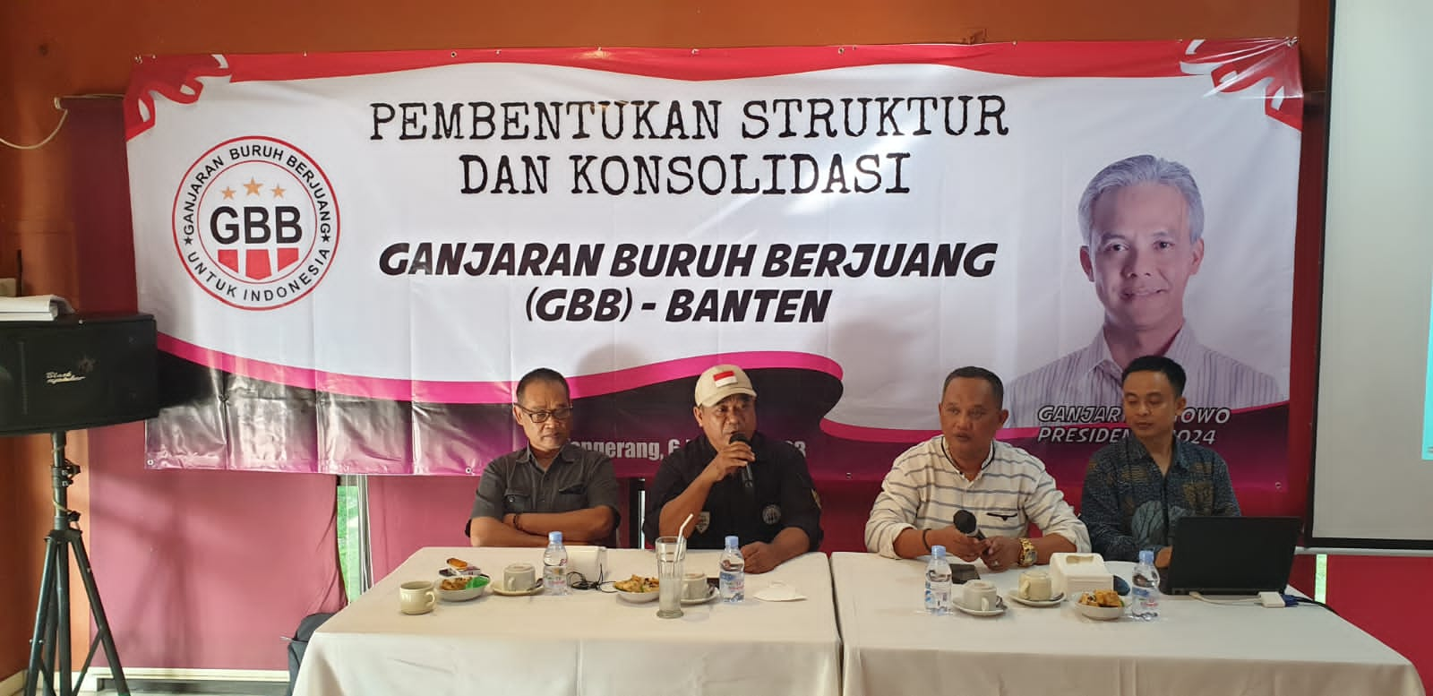 Kader GBB Banten Siap Memenangkan Ganjar di Pilpres