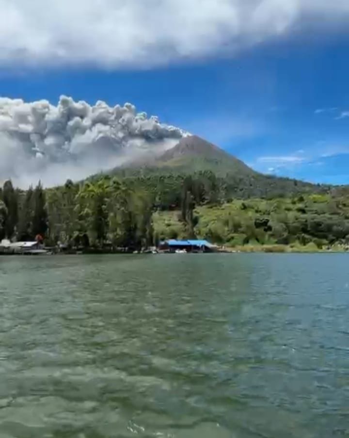 Gunung Sinabung Erupsi, Status Aktivitas Naik Level III Siaga