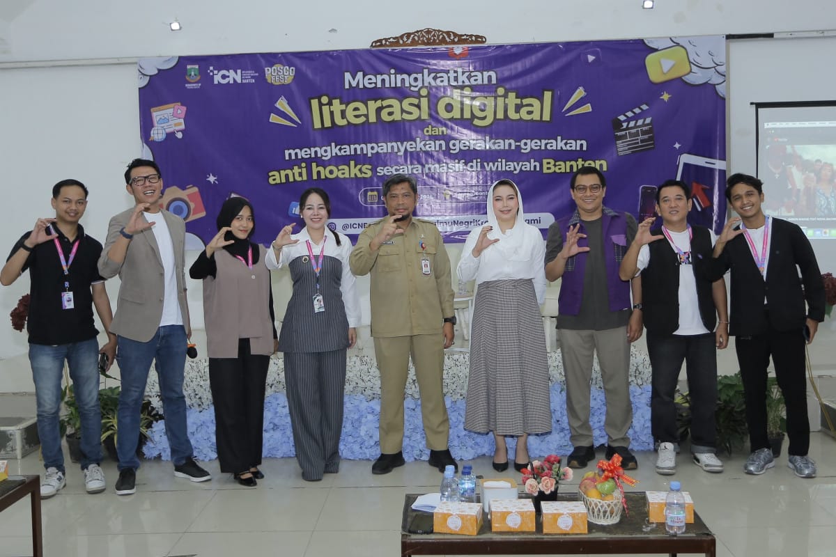 Bersama ICN, Pemprov Banten Tingkatkan Literasi Digital Masyarakat 