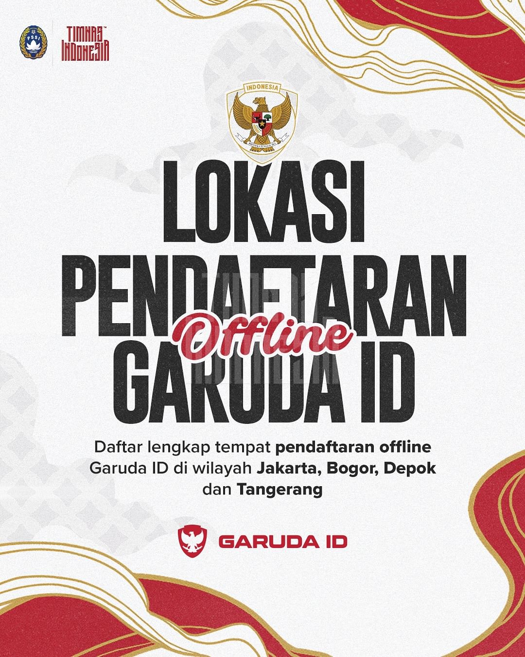 24 Lokasi Pendaftaran Offline Garuda ID: PSSI Manjakan Fans Timnas Indonesia!