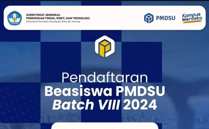 Update, Beasiswa PMDSU Sudah Dibuka: Buruan Daftar, Ini Syarat dan Jadwal Lengkapnya