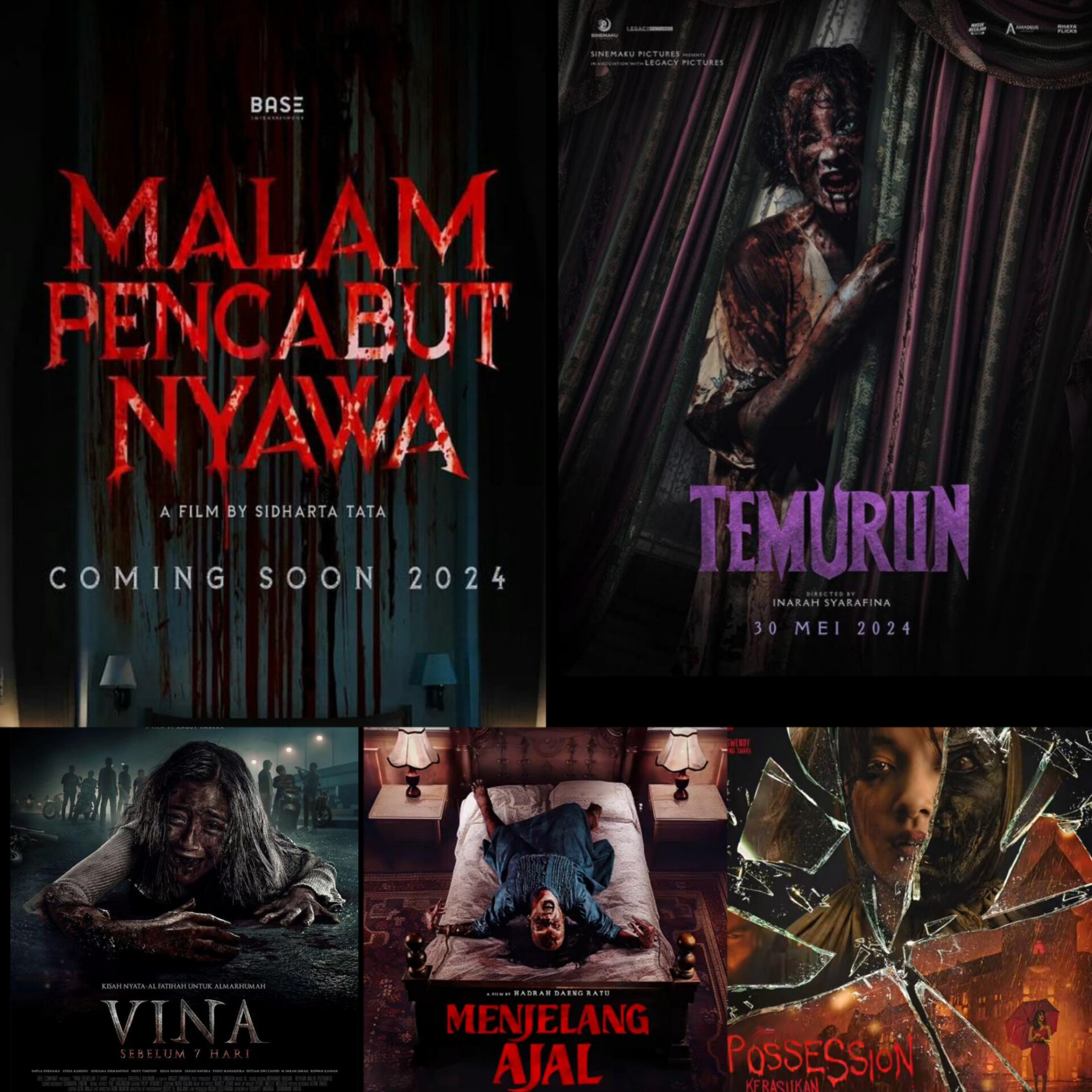 5 Film Horor yang Tayang di Bioskop Mulai Akhir April Hingga Mei 2024
