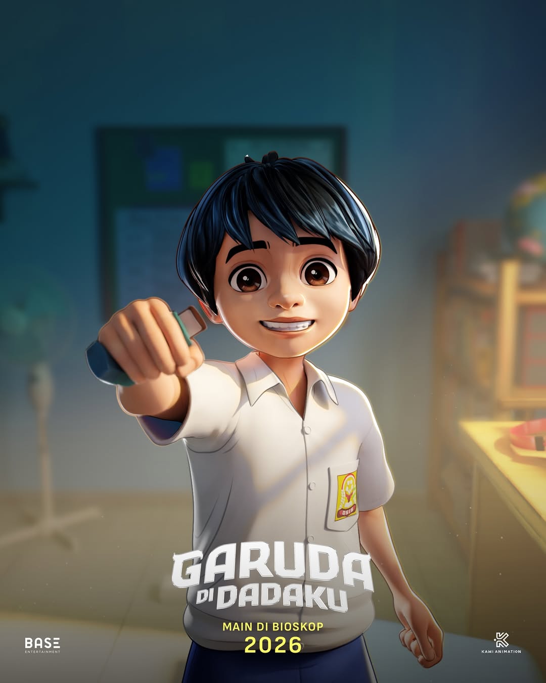 Emir dan Zee Terlibat Film Garuda di Dadaku Versi Animasi