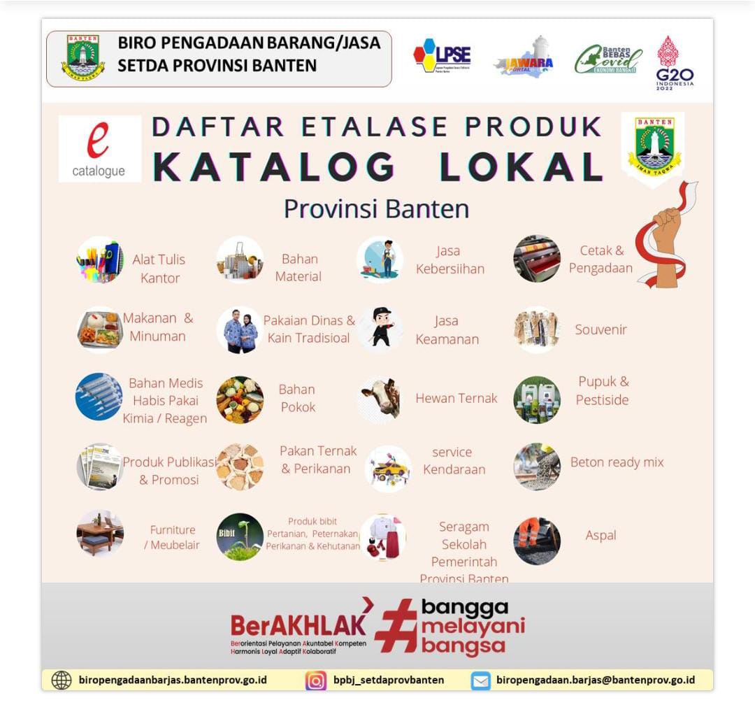 Transaksi Belanja Online melalui E-Katalog Pemprov Banten Sudah Capai Rp 58 Miliar 