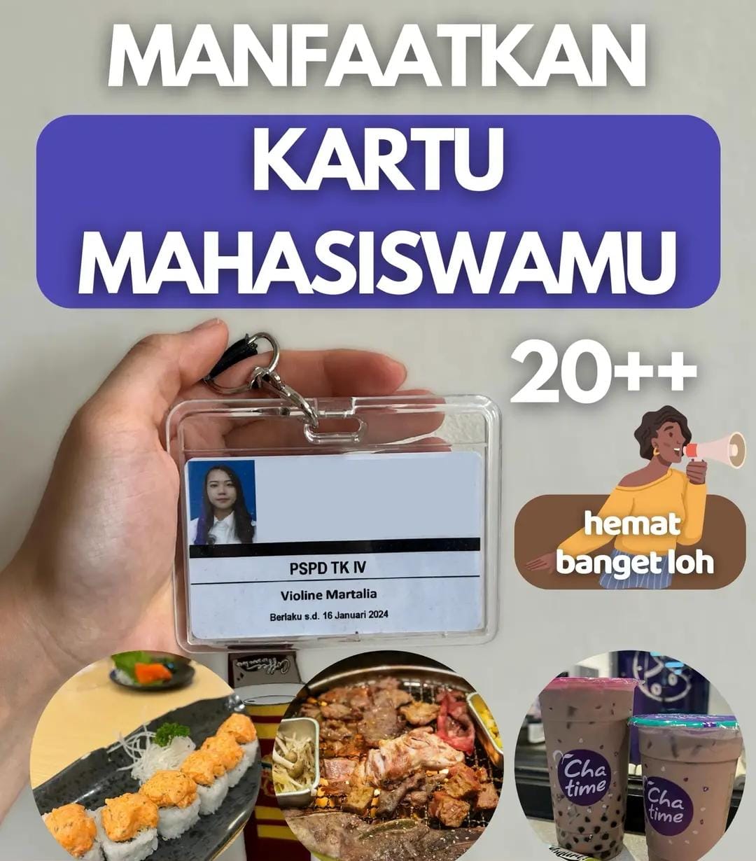 Punya Kartu Mahasiswa Tapi Nganggur? Yuk Manfaatkan KTM-mu dan Dapatkan Discount Menarik!!!