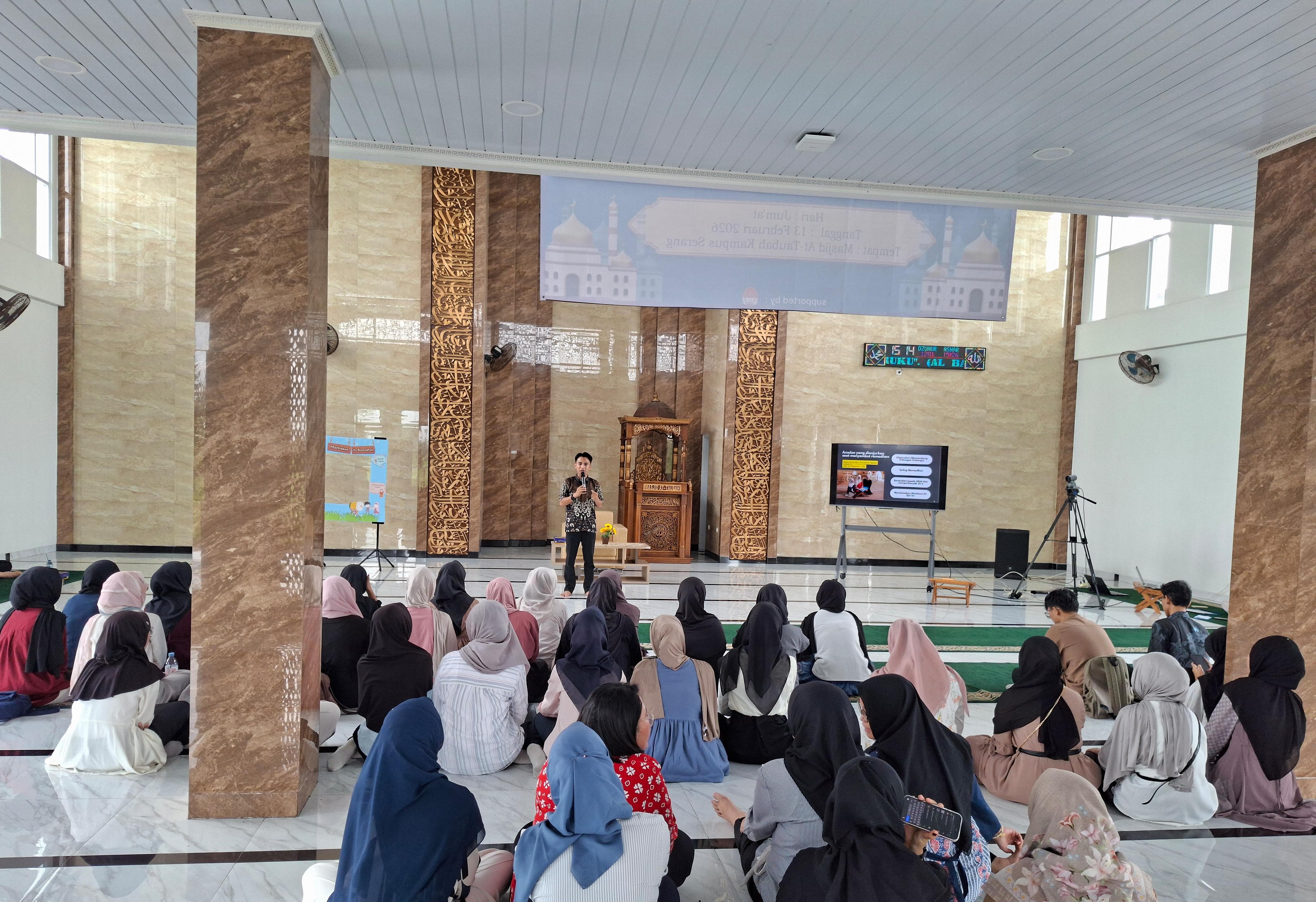 Fajar Nugraha Tekankan Pentingnya Hati Bersih dan Iman yang Kuat Dalam ‎Tarhib Ramadhan Poltekkes Banten