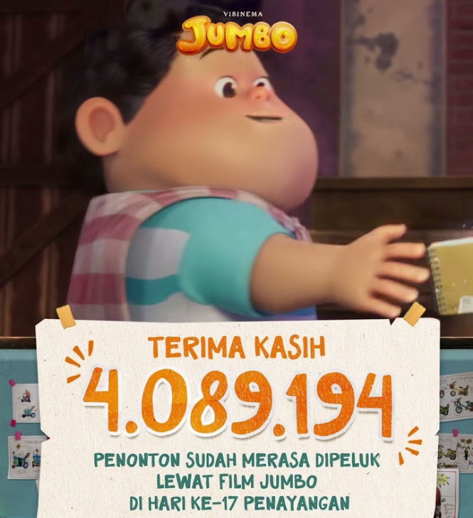 Selain Jumbo, Ini 5 Film Visinema Dengan Jutaan Penonton