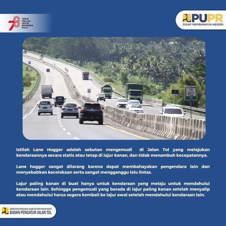 Sering Dijumpai Di Jalan Tol Ini Yang Dimaksud Dengan Lane Hogger