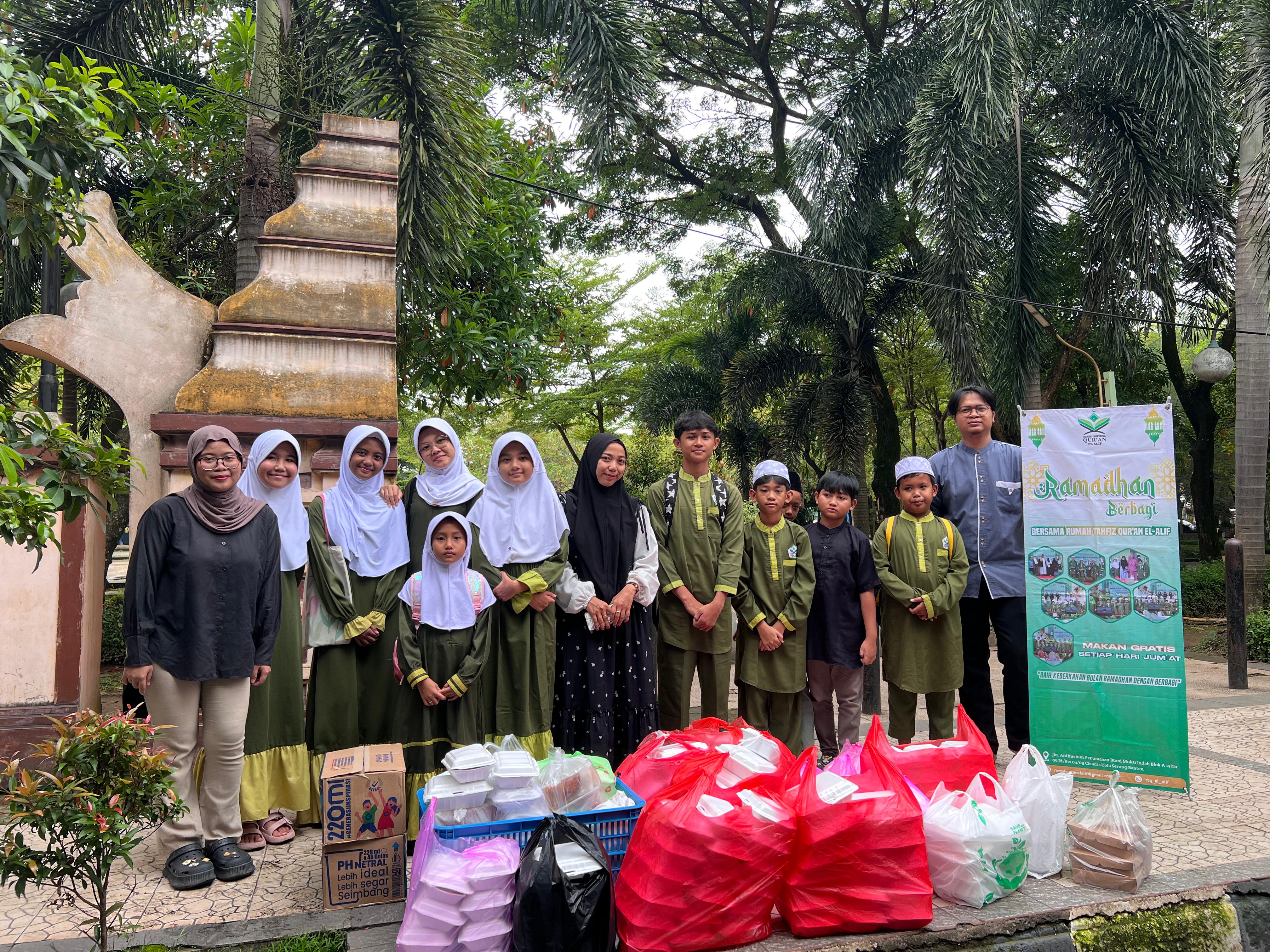 ‎RTQ El-Alif Ajarkan Empati Lewat Aksi Berbagi di Bulan Ramadhan ‎