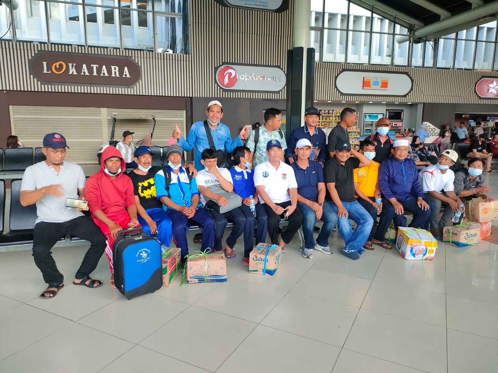 Dipulangkan dari Bangka-Belitung, 10 Nelayan yang Alami Musibah Kapal Tenggelam Tiba di Tangerang 